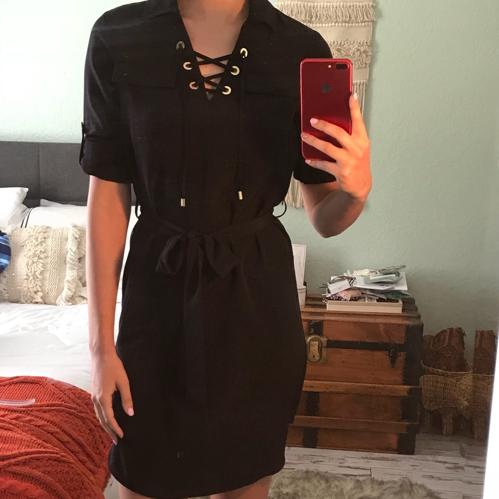 Calvin Klein Black Business Dress